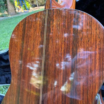 Ryoji Matsuoka 1980 Model 30 Cedar and Rosewood Classical Guitar image 8