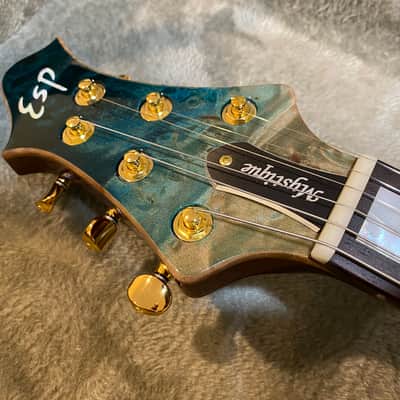 ESP Custom Shop Mystique CTM 2019 NAMM Showpiece Burl Top image 4