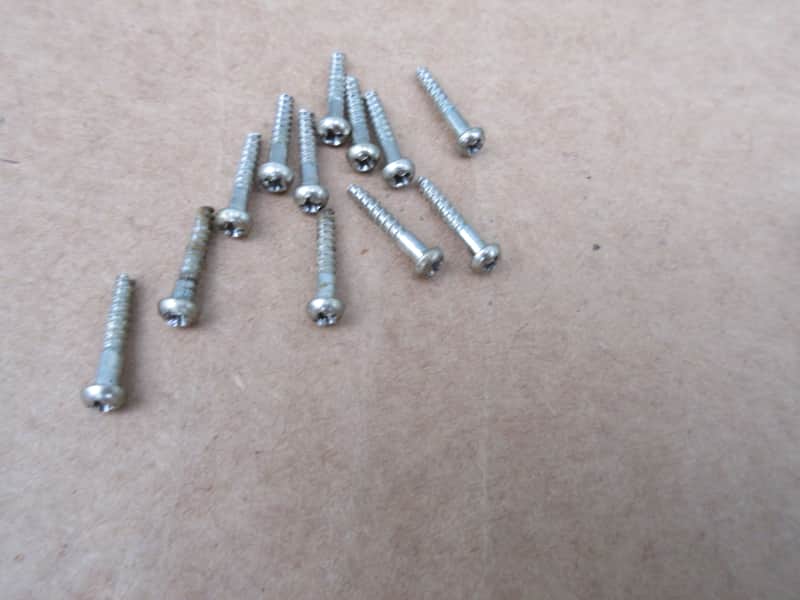 Vintage 1960s Teisco Tuner Screws Set Kay Kent Aria Kawai Holiday National Univox Polaris image 1