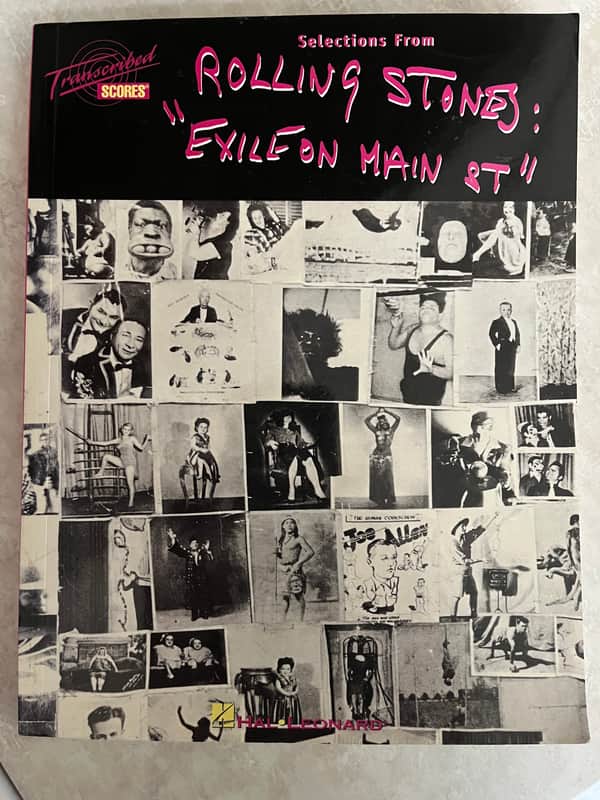 Rolling Stones - Exile on Main St. - Guitar and Bass Tab / Tablature Book Transcribed Score image 1