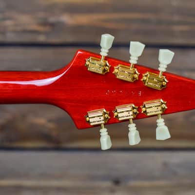 Hamer Korina Vector built for Bill Kaman, 1 of 2 in this color image 6