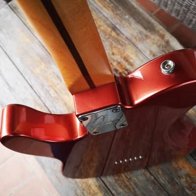 2021 Fender Player Plus Telecaster w/ Maple Fretboard and Fishman Piezo Bridge - Aged Candy Apple Red image 6