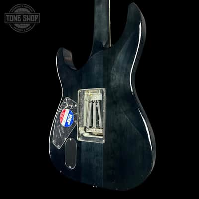 Used ESP LTD Deluxe M-1000 Trans Black TSU24827 image 15