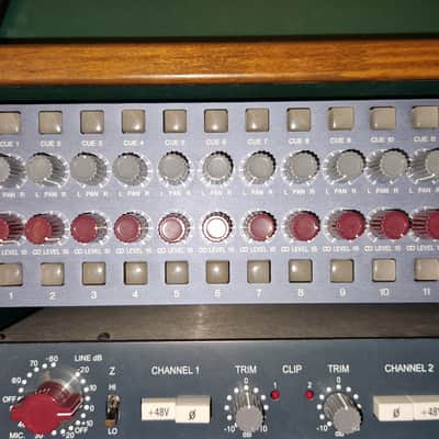 AMS Neve 8816 16-Channel Summing Mixer 2010s - Blue image 5