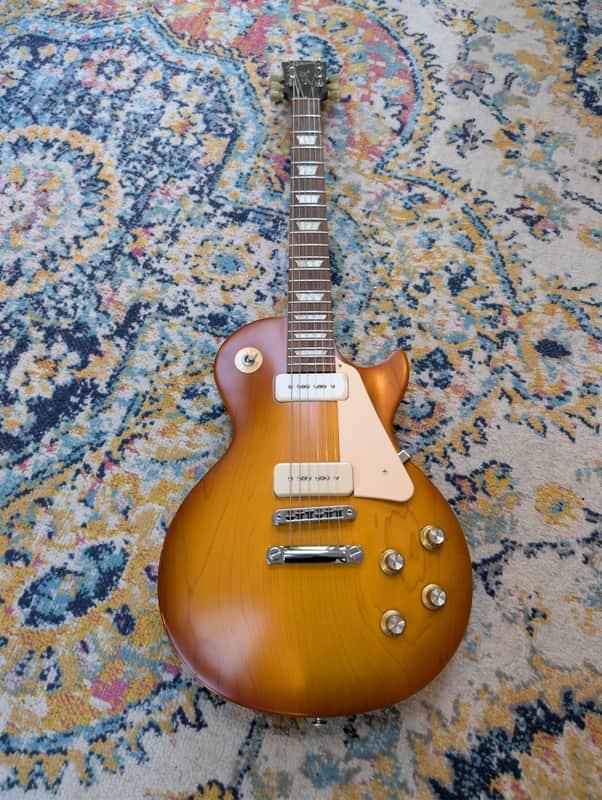 Gibson Les Paul Studio '60s Tribute with P90s 2010 - 2015 - Worn Honey Burst image 1
