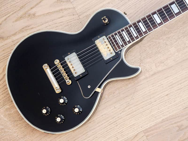 1985 Greco Black Beauty Custom EGC68-60 Mint Collection Japan Fujigen w/ Screamin PAFs image 1