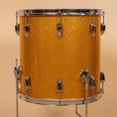 1960s Ludwig Gold Sparkle Super Classic Drum Set image 4