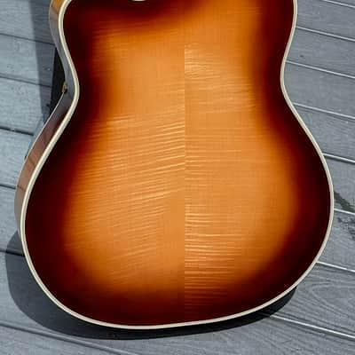 William Barker 17" Acoustic Arch Top 1977 - stunning untouched original 1 of 120 ever all w/a Factory DeArmond ! image 6