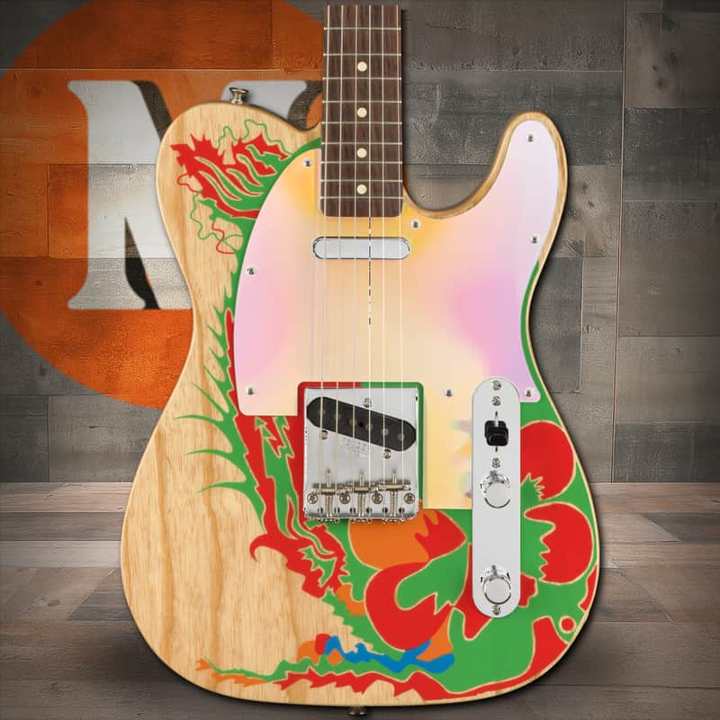 Fender Jimmy Page Telecaster Rosewood Fingerboard - Natural image 1