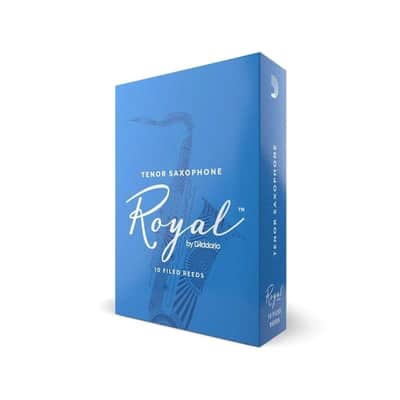 Royal by D'Addario Tenor Saxophone (Sax) Reeds, 3.5 Strength, Box of 10- RKB1035 image 4