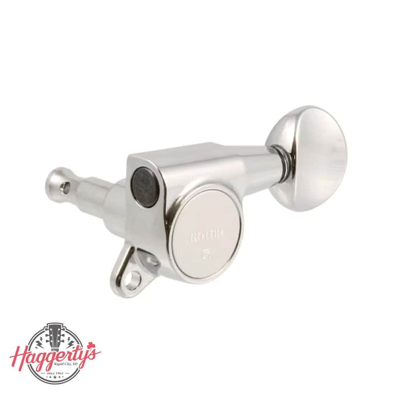AllParts TK-0760 Gotoh SG381 Mini 6-in-line Keys - Nickel image 1