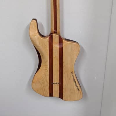 SomethingAwesome. Low 27 Baritone Semi-hollow Left Handed - Natural image 7
