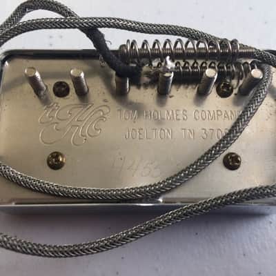 Tom Holmes H450 H455 PAF Humbucker Pickup Set Braided Wires image 2