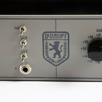 Dizengoff Audio D4 Tube Microphone Preamp 2010s - Gray image 2