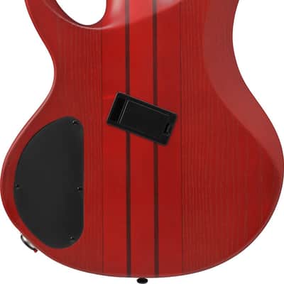 Ibanez BTB Bass Workshop 6 String Electric Bass w/Case Multi scale - Brown Topaz Burst Flat (BTB866MSBRF) image 5