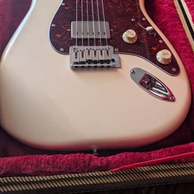 Fender Stratocaster players Plus 75th anniversary 2021 - Olympic pearl white image 1