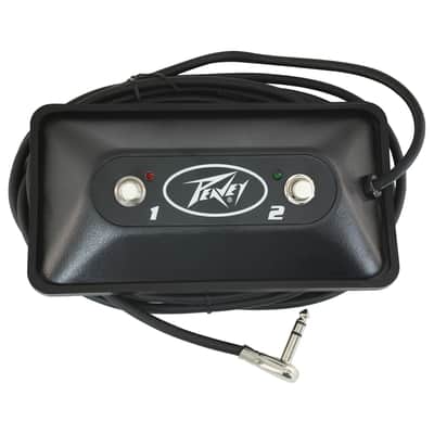 Peavey 03022920 Multi-Purpose 2-Button Footswitch with LEDs