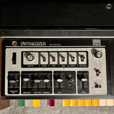 Roland SH-2000 37-Key Synthesizer 1974 - 1979 - Black image 5