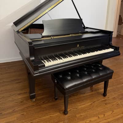 Steinway & Sons Model A 1917 Grand Piano – 6'2" – Professionally Restored – Satin Ebony image 1