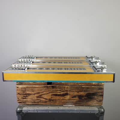 1957 Rickenbacker 518 8/8/8 Triple Neck Console Steel Guitar - Natural With OHSC image 4
