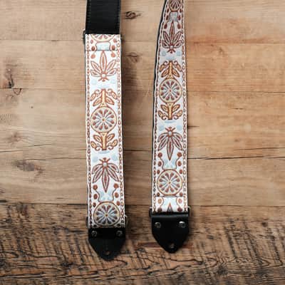 Vintage Floral 60s/70s Hippie Guitar Strap / Handmade in the UK / Case Candy image 2