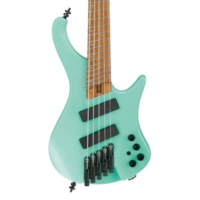 Used Ibanez EHB1005MSSFM EHB Headless 5 String MS - Sea Foam Green Matte image 1