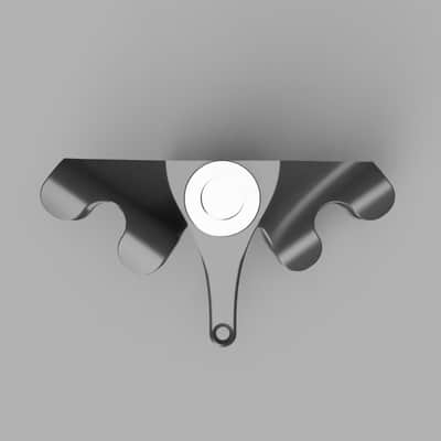 ORTF-20mm Stereo Microphone Mount - Stereo Bar - JMAcoustic Mic Clip image 2