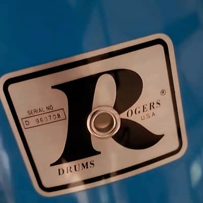 Tom 12"x8" Rogers USA Londoner +Remo USA + Cercles Rogers USA + Housse 2026‼️Prix fermé‼️ image 5