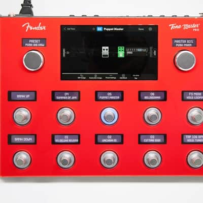 Fender Tone Master Pro Premium Acrylic Protective Cover Red image 1