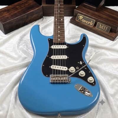 2020 Fender MIJ Hybrid '60s Stratocaster - California Blue - Seymour Duncan Antiquity pickups image 1