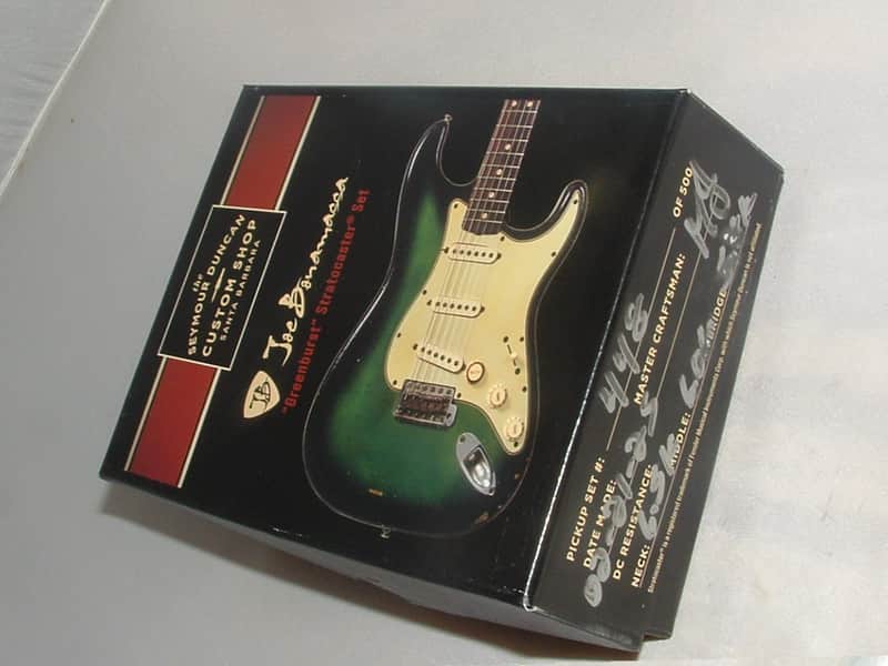 Seymour Duncan Joe Bonamassa Signature Greenburst 1964 Strat Pickup Set #448 image 1
