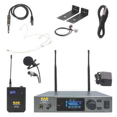 CAD WX1800BP True Diversity UHF Wireless Body Pack Microphone System (WX1800BP-U) image 5