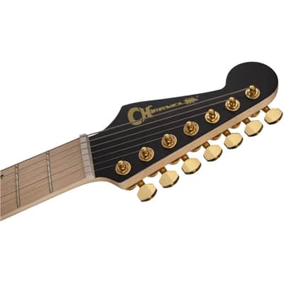 Charvel Angel Vivaldi Signature DK24-7 Nova 7-String Electric Guitar, Satin Black image 18