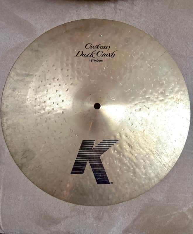 Zildjian 16" K Custom Dark Crash Cymbal