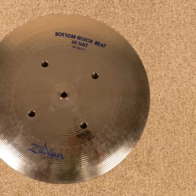 Zildjian 14" Platinum Quick Beat Bottom Hi Hat Cymbal 1309g image 1