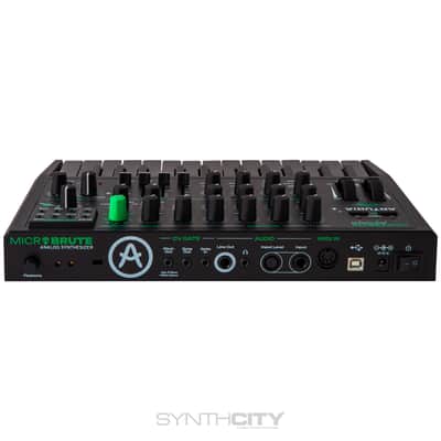 Arturia Microbrute 25-Key Synthesizer 2025 - UFO Black / Green image 3