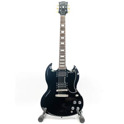 2006 Epiphone SG by Gibson – Electric Guitar Gotoh Pickups Fuji-Gen Japan (Black) image 2