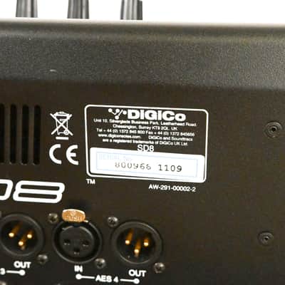 DiGiCo SD8 Digital Mixing Console w/ Waves Card, ST Optical & Road Case CG01Z7Q *ASK FOR SHIPPING* image 13