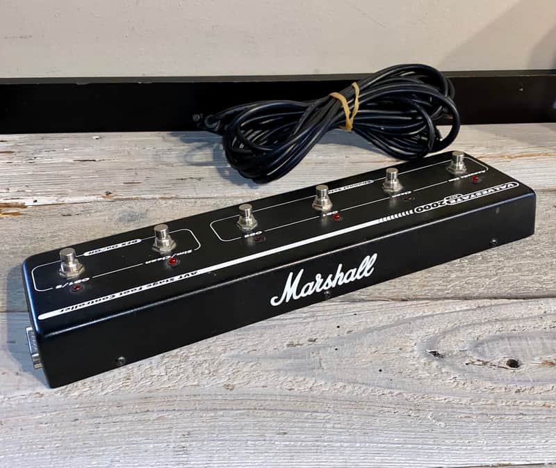 Marshall Valvestate 2000 AVT Pedal 6 Button Foot Switch, Floor