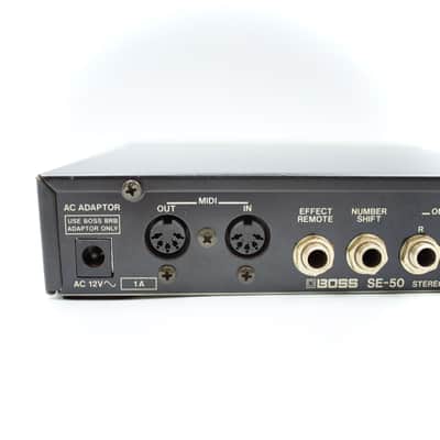 Boss SE-50 Stereo Effects Processor Made in Japan Guitar Effect Processor AC11487 image 6