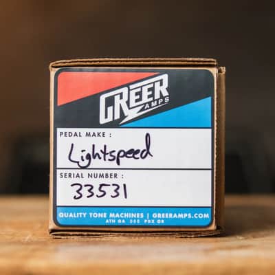 Greer Amps Lightspeed Organic Overdrive Effect Pedal image 8