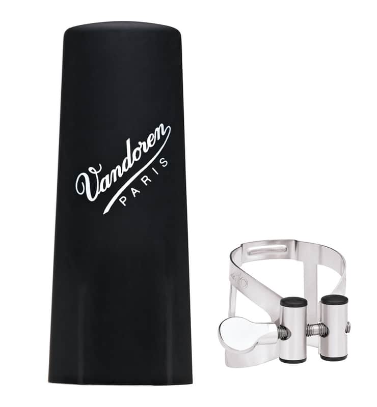 Vandoren LC53PP M/O Series Alto Clarinet Ligature and Plastic Cap image 1