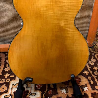 Vintage 1960 Hofner Club 40 w/ Bigsby Selmer Natural Blonde Electric Guitar image 14