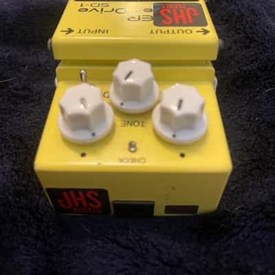 JHS Boss SD-1 Super Overdrive with "Trans-Am" Mod 2012 - 2016 - Yellow image 4