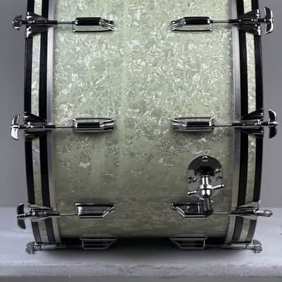 Rogers 22/13/16" 60's Fullerton-Era Holiday Drum Set - White Marine Pearl image 7