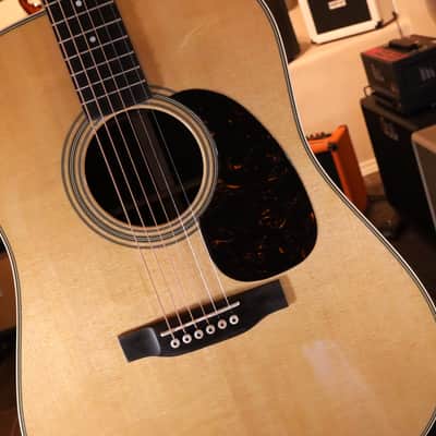 Martin D-28 Standard Series Acoustic Guitar - Natural Gloss with Aging Toner 0222 image 8