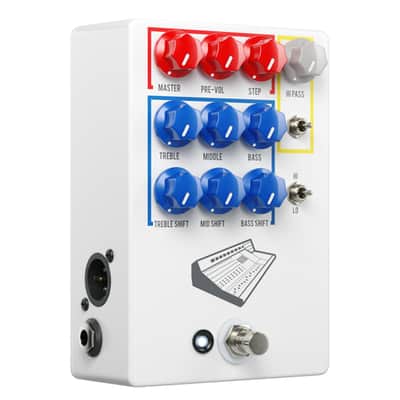 Mint JHS Pedals Colour Box V2 Preamp EQ Distortion Overdrive Guitar Effects Pedal image 3