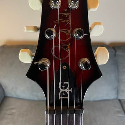 2014 PRS DGT (David Grissom) Wood Library "Quilted Artist Top" Sunset Burst ~ w/Brazilian Rosewood image 6
