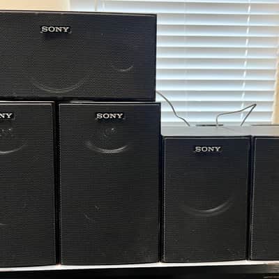 Sony Surround Sound Speakers (2)SS-SRP7000, (1) SS-CNP900, (2)SS-MSP7000 image 1