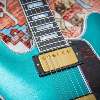GIBSON USA Custom Shop 59 ES-355 Custom Reissue *Dealer Select Murphy Lab Light Aged "Sea Green" (2025) image 6